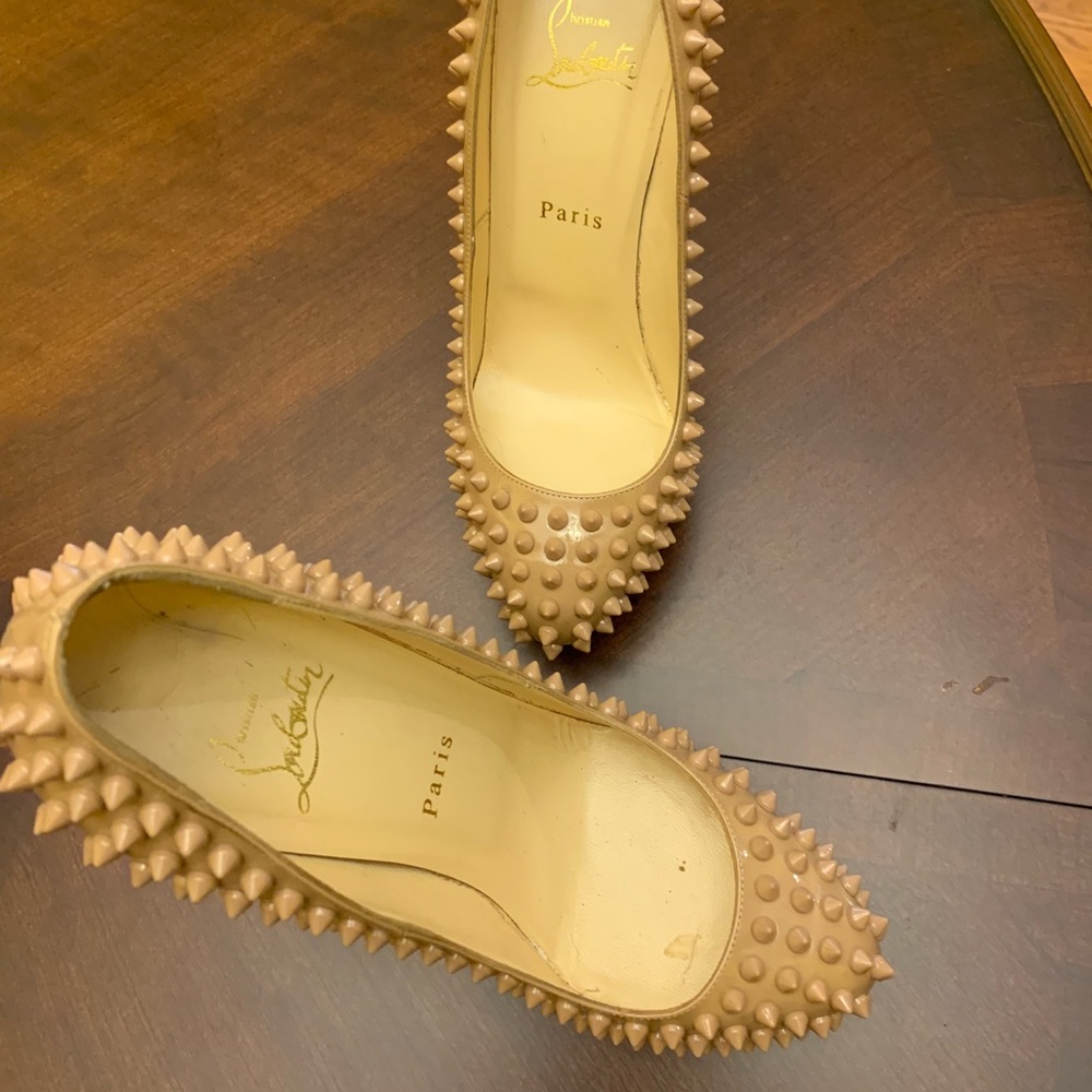 Christian Louboutin Spike Pump Heels